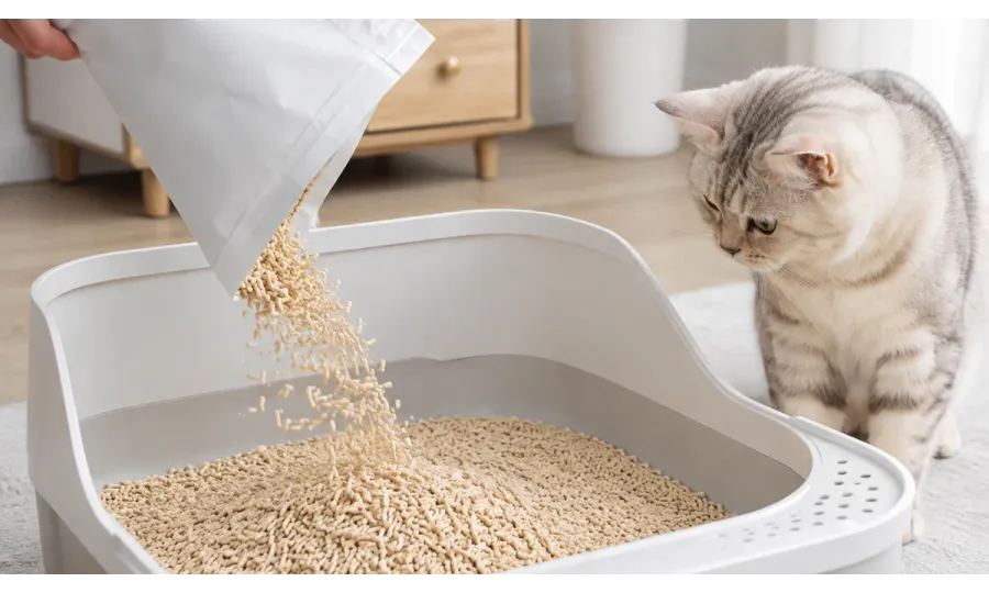TOFU-наполнитель для кошек: как использовать и кому он подходит