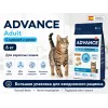 Advance Adult с курицей и рисом — сухой корм для взрослых кошек, 6 кг