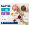 Advance Sterilized Hairball с индейкой и ячменём — сухой корм для стерилизованных кошек, 3 кг