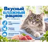 Almo Nature HFC влажный корм для стерилизованных кошек, с курицей и тунцом пауч 50 г
