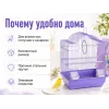 DaYang A112 — клетка для небольших птиц, 30 × 23 × 39 см