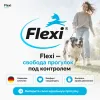 Поводок-рулетка для собак Flexi Black Design Tape M, 5 м, до 25 кг, голубая