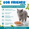 For Friends Fresh Gravy влажный корм для кошек с курицей и уткой, 85 г