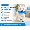 For Friends «Гантелька с лапками» — виниловая игрушка для собак, 18 × 6 см