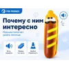For Friends «Хот-дог» с пищалкой, виниловая игрушка для собак, 18 см