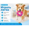 For Friends «Кольцо» с пищалкой, виниловая игрушка для собак средних пород, 11 × 3,5 см