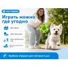 For Friends «Кольцо» с пищалкой, виниловая игрушка для собак мелких и средних пород, 8,5 см
