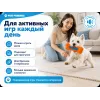 For Friends «Кость WOOF» с пищалкой, виниловая игрушка для собак, 14 × 5 × 3 см
