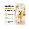 For Friends «Утёнок» с пищалкой, виниловая игрушка для собак, 8,5 × 8 × 8 см