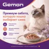 Gemon Cat Adult Mousse влажный корм-мусс для взрослых кошек с лососем и курицей, 85 г