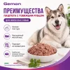 Gemon Dog Adult Pate Beef Tripe влажный корм-паштет для взрослых собак с говяжьим рубцом, 400 г