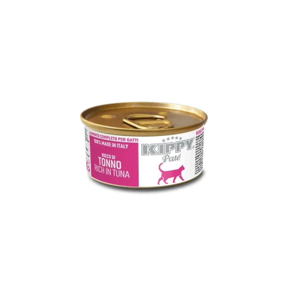 Kippy влажный корм Pate Tuna для взрослых кошек с тунцом 85 г