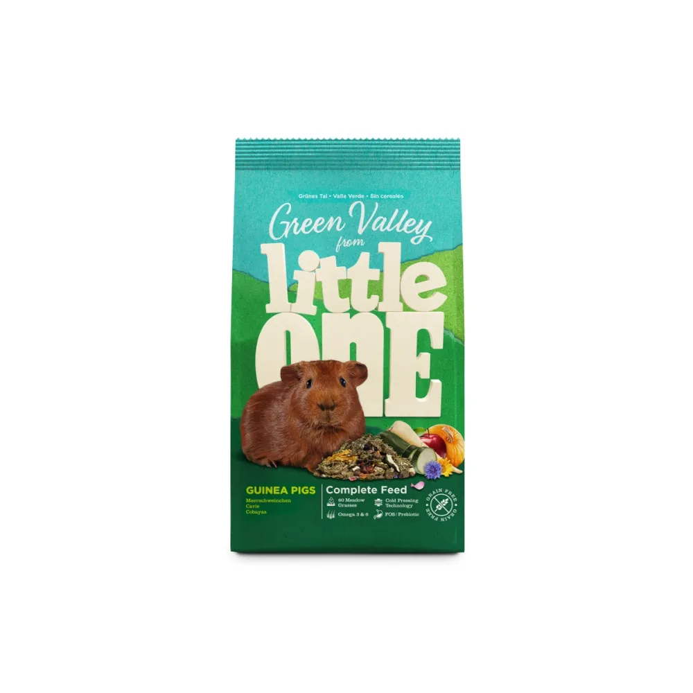 Little One Green Valley беззерновой корм для морских свинок 750 г