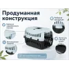 M.P.Bergamo Gipsy Eco XS — переноска для кошек и собак, светло-голубая, 39×26×25 см