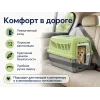 M.P.Bergamo Gipsy Eco XS — переноска для кошек и собак, зелёная, 39×26×25 см