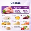 Monge Cat Adult Chicken сухой корм с курицей для взрослых кошек 400 г