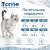 Monge Natural Superpremium Monoprotein Sterilized Cat Trout сухой корм с форелью для стерилизованных кошек 400 г