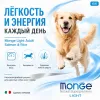 Monge Natural Superpremium All Breeds Adult Light Salmon & Rice сухой корм с лососем и рисом для взрослых собак, 2,5 кг