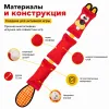 Mr.Kranch Бобёр 72 см — прочная игрушка для собак из пожарного шланга