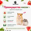 Mr.Kranch Арбузик 140 мл — керамическая миска для грызунов