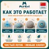Murkel Наполнитель бентонитовый «Нейтральный» для кошек, 20 л / 16 кг