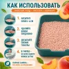 Murkel TOFU Наполнитель «Персик» для кошек, 12 л / 5,2 кг
