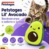 Petstages Dental Авокадо игрушка с кошачьей мятой для чистки зубов кошек, 8 см