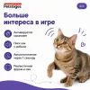 Petstages Мышка со звуком игрушка с кошачьей мятой для кошек, 4 см