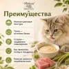 Natural Kitty Creamy Treats крем-суп с тунцом и спаржей для кошек, 4×12 г