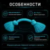 Playology Dri-Tech Rope с ароматом арахиса жевательный канат для собак средних пород