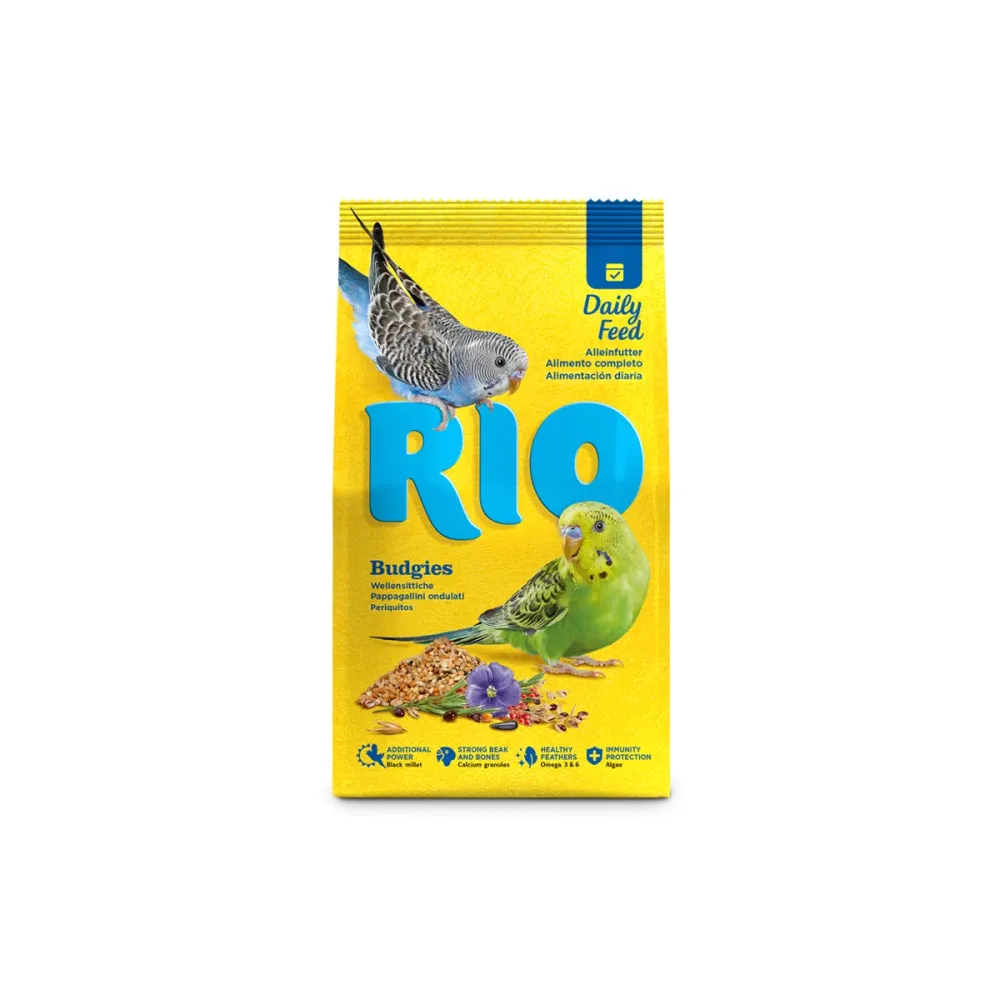 RIO Основной рацион корм для волнистых попугаев 500 г