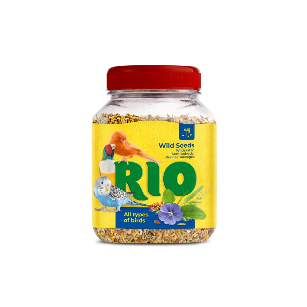 RIO смесь семян луговых трав лакомство для птиц 240 г