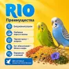 RIO Основной рацион корм для волнистых попугайчиков, 3 кг