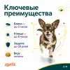 Симпарика 5 мг таблетки от блох и клещей для собак 1,3-2,5 кг, 3 шт