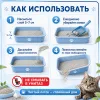 Super Benek Compact Natural мелкий бентонитовый комкующийся наполнитель для кошек, 5 л / 4,2 кг