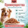 Bubu Pets Мини кусочки лосося мягкое лакомство для собак, 500 г