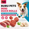 Bubu Pets Роллы с уткой и треской лакомство для собак, 500 г