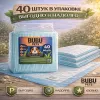 Bubu Pets подстилки гигиенические для собак пеленки 60x60 см 40 шт впитывающие с ароматом травы