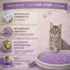 Cat Step Tofu Lavender растительный комкующийся наполнитель из соевых волокон, 12 л