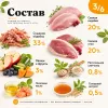Dibaq Sense Cat Hairball сухой беззерновой корм с индейкой и уткой для взрослых кошек, 1.5 кг
