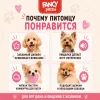 Игрушка для собак Fancy Pets Свинка с пищалкой, 23 см