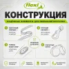 Поводок-рулетка Flexi Black Design Tape S для собак, 5 м, до 15 кг, зелёный