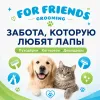 Щётка-пуходёрка For Friends с каплей M, стальная рамка, 9 × 17 см