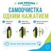 Самоочищающаяся щётка-пуходёрка For Friends для собак и кошек, 19,5 × 7,8 см