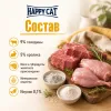 Minkas DUO влажный корм-паштет для кошек с говядиной и кроликом, 100 г