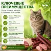 Мнямс лакомые палочки с уткой и кроликом для кошек, 10 х 5 г