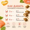 Мнямс «Здоровье и красота» хрустящие подушечки для кошек с лососем, 60 г
