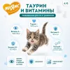 Мнямс «Здоровый котёнок» хрустящие подушечки для котят с цыплёнком и яйцом, 60 г