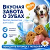 Мнямс ДЕНТАЛ Зубной спонж с телятиной и фитокомплексом для собак, 15 г