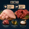 Мнямс На каждый день мини-колбаски с индейкой и говядиной для собак и щенков, 75 г